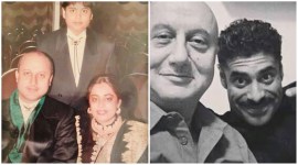 Anupam Kher shared an old photo that features him, Sikandar Kher and Kirron Kher