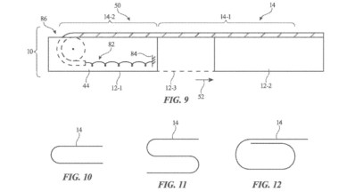 Apple patent, apple rollable screen, apple rolling screen, apple,