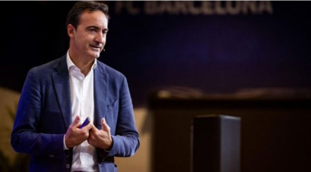 "For us the Super League was about creating a more attractive competition oriented around the issue of FFP. We have to make a deep reflection on what happened this summer," Ferran Reverter told a news conference on Wednesday (Twitter/Barcelona)