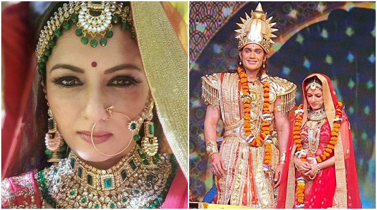 Bhagyashree is overjoyed as she plays Sita in Ayodhya's famous Ram ...