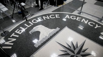 The seal of the Central Intelligence Agency on the lobby floor of the agency’s headquarters in Langley, Va., on Jan. 21, 2017. (Doug Mills/The New York Times)