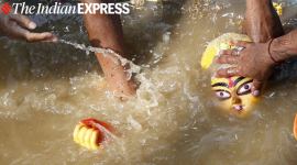 Durga Puja, Durga Puja 2021, Durga Puja rituals, Durga Puja last day, Durga Puja Bengali community, Durga Puja immersion, Durga Puja sindoor khela, Durga Puja visarjan, Durga Puja Dashami, indian express news