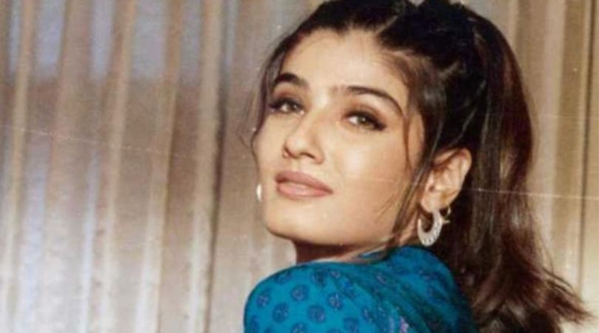 When Raveena Tandon returned to films after 4 years in an over-the-top role  for Amitabh Bachchan: 'How could I say no?' | Entertainment News,The Indian  Express