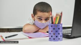 pandemic, pandemic learning, child's social development, behavioural issues, online classes, online learning, parenting, indian express news