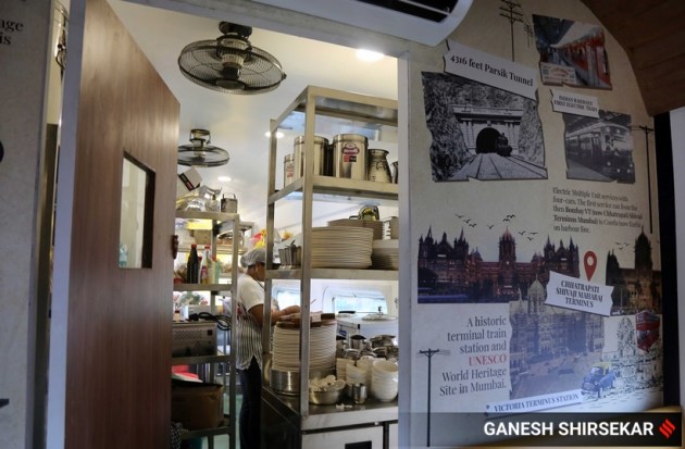 restaurant on wheels, railway restaurant, Chhatrapati Shivaji Maharaj Terminus restaurant, Mumbai train restaurant, CSMT train restaurant, Mumbai Railways restaurant, indianexpressonline