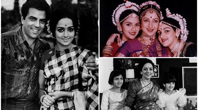 Sovjet Samenstelling Andrew Halliday On Hema Malini's birthday, her best family photos with Dharmendra,  daughters Esha and Ahana | Entertainment Gallery News,The Indian Express
