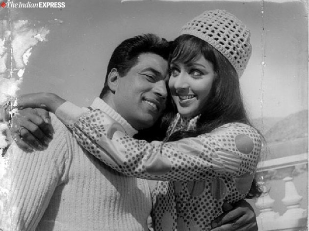 Hema Malini on the set of film TUM HASEEN MEIN JAWAN.