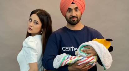 Honsla Rakh: These pictures of Diljit Dosanjh and Shehnaaz Gill are winning  hearts