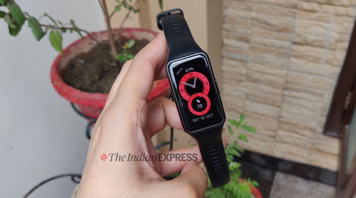 violist kogel Niet ingewikkeld Huawei Band 6 review: A good fitness band for budget-conscious users |  Technology News,The Indian Express