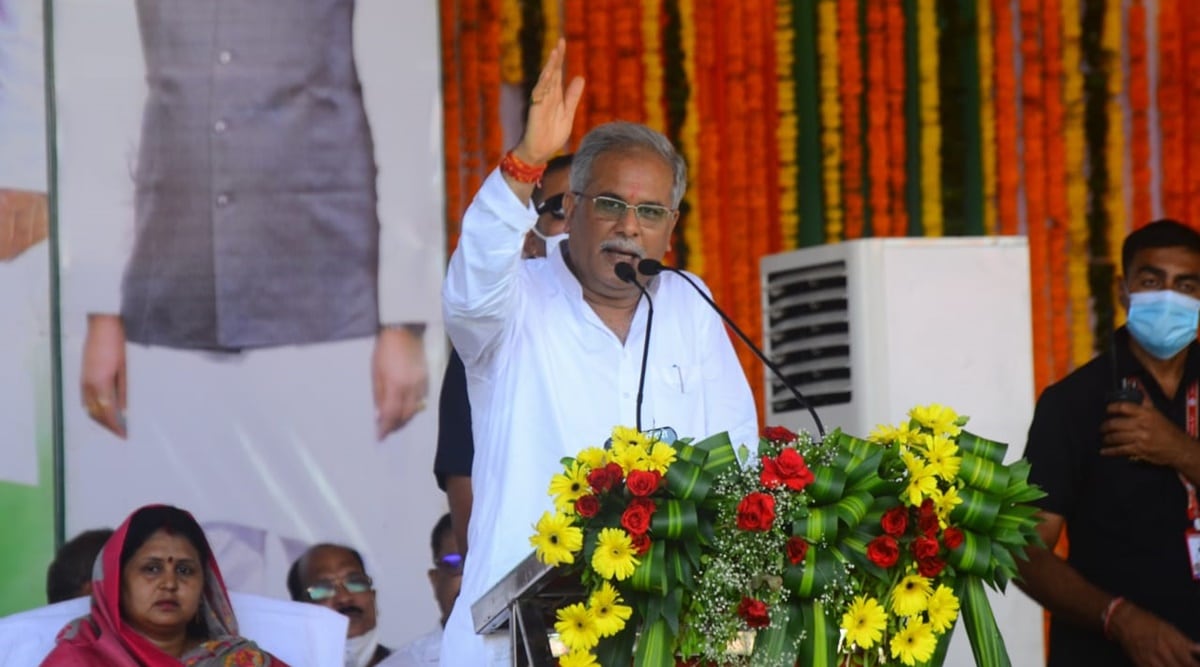 Chhattisgarh chief minister Bhupesh Baghel (file)