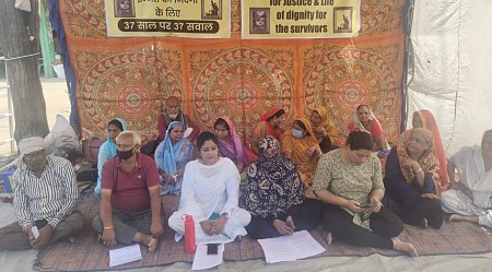 Four organisations launched the "Bhopal Disaster: 37 years; 37 questions" campaign on Tuesday.