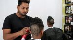 unique haircut, punjab barbers hair art, haircut artwork, hair shaving artwork, art news, odd news, indian express