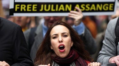 Julian assange, wikileaks, Stella moris, Julian Assange extradition, CIA, Trump, World news, Indian express, Indian express news, current affairs