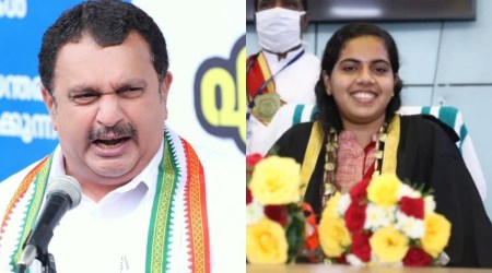 K Muraleedharan (L) and Arya Rajendran (Facebook/File)