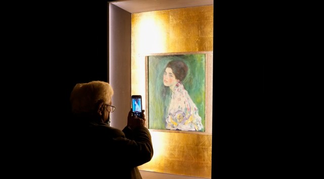 Gustav Klimt, Gustav Klimt Portrait of a Lady, Gustav Klimt exhibition