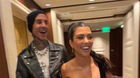 Kourtney Kardashian-Travis Barker engagement, Kourtney Kardashian engagement, Kourtney Kardashian fiance, Kourtney Kardashian news, Kourtney Kardashian and Travis Barker, relationship timeline, indian express news