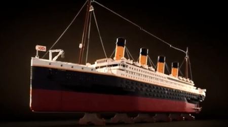 LEGO, LEGO ship, LEGO Titanic model, LEGO Titanic, Titanic ship replica, LEGO largest set, RMS Titanic, indian express news