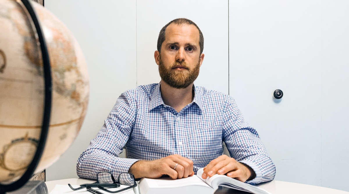 The geophysicist Dorian Abbot, who has criticised aspects of affirmative action and diversity programs, is now at the center of an argument over free speech and acceptable discourse. (Nolis Anderson/The New York Times)