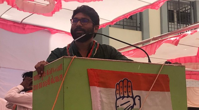 Vadgam MLA Jignesh Mevani (Express photo)