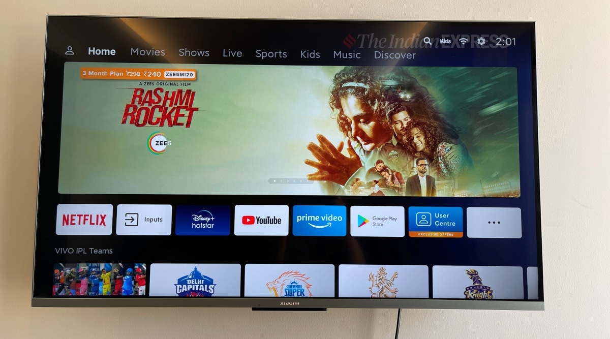 Xiaomi Mi QLED TV 4K launched with 55-inch display: Price in India, specs,  features