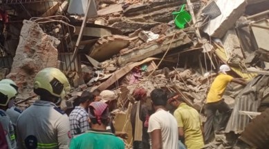 Mumbai, Mumbai building collapse, Kalbadevi, south Mumbai, MHADA, J J Hospital, BJP, Mumbai news, Indian Express, Indian Express news