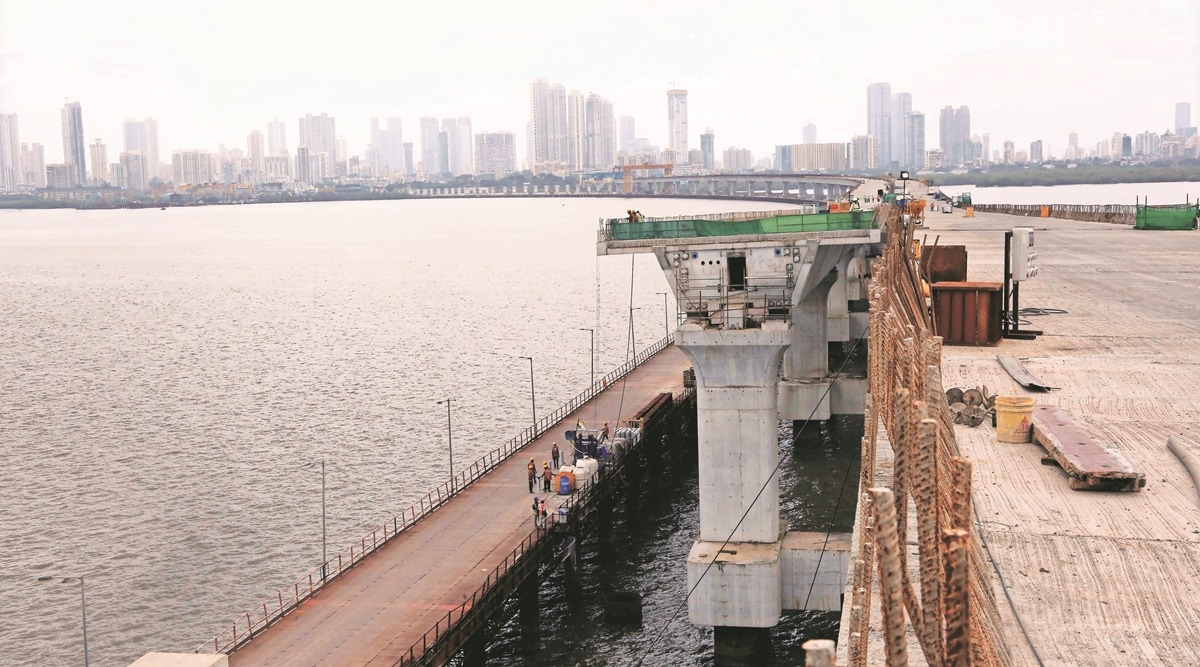 Mumbai Trans Harbour Link road, MMRDA, CCTV cameras, Mumbai, Mumbai news, Indian express, Indian express news, Mumbai latest news