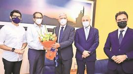 Vincenzo De Luca, Vincenzo, De Luca, Italy, Italian Ambassador, Mumbai, Maharashtra government