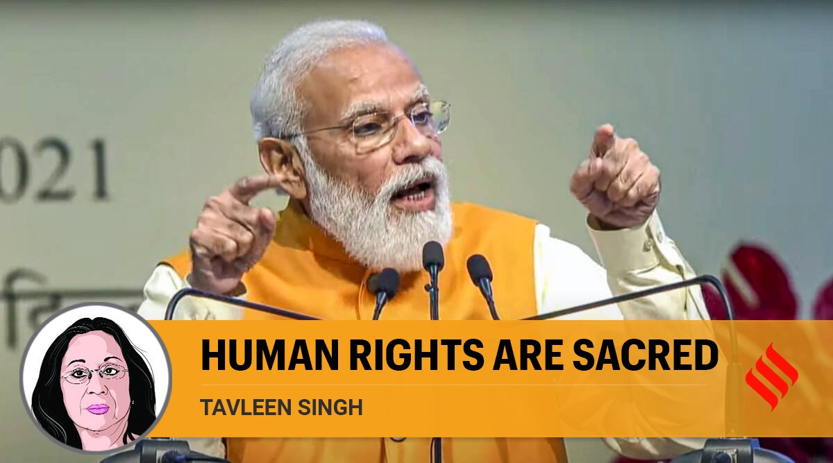 Tavleen Singh Writes: Human Rights Matter Very Much In India Because ...