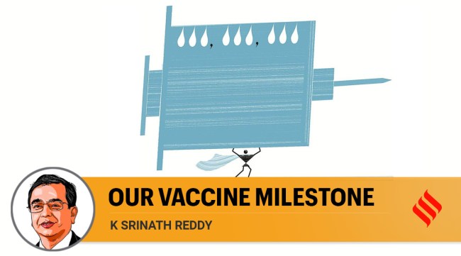 In terms of single-dose vaccinations, we are ahead of the United States (66 per cent)