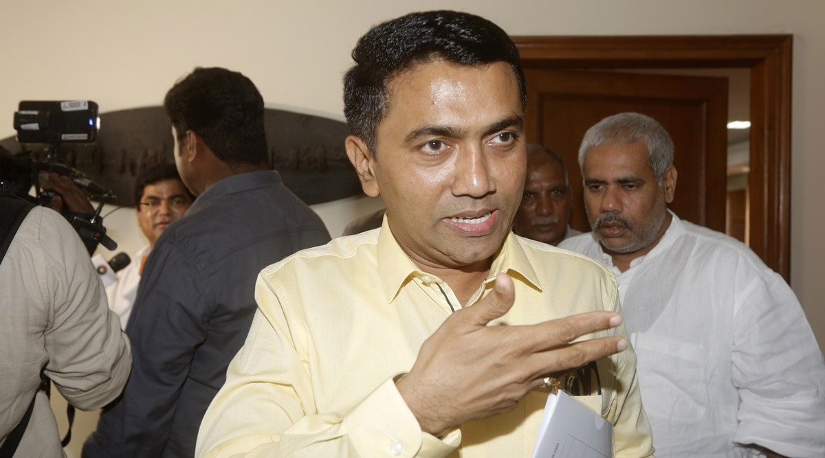 Goa Chief Minister Pramod Sawant (Express file photo by Amit Mehra)
