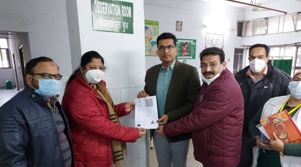 India Covid vaccination, 100 crore vaccination, Punjab vaccination, India Covid cases, India Covid update, Punjab Covid cases, Indian Express