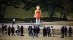 Squid Game, Squid Game doll Seoul park, Squid Game Netflix