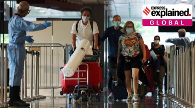 Singapore, Singapore travel restrictions, Singapore travel rules explained, Singapore travel ban, India Singapore flight, countries indians can go to, singapore news, singapore covid cases, Indian Express