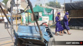 Lynching leaves Singhu on edge: ‘There was commotion… then we saw the body’
