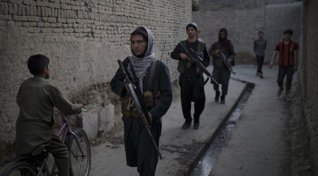 Afghanistan, Taliban, Taliban Fighters, Taliban Punishment, Taliban security, Afghans, Kabul, Afghan Taliban, Indian Express, Indian Express news, World news