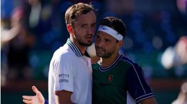Grigor Dimitrov and Daniil Medvedev