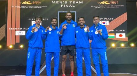 Indian men's TT team