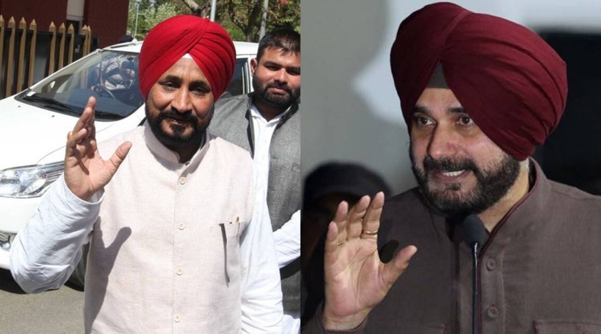 Charanjit Singh Channi and Navjot Singh Sidhu.