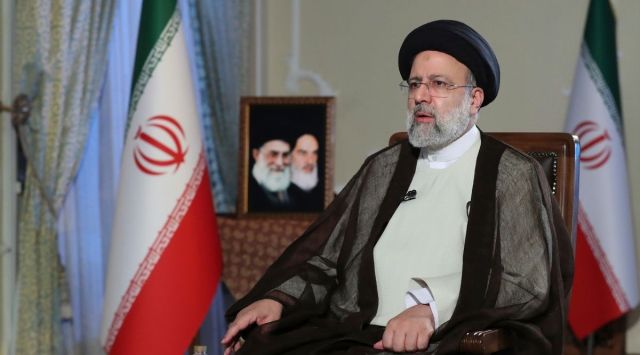 Iranian President Ebrahim Raisi. (Iranian Presidency Office via AP)