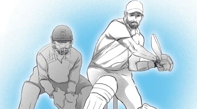 Of late, the game has seen the mushrooming of a number of ‘reverse and switch hitters’. But no one pulls those strokes with uncomplicated ease of Maxwell (Illustration: Suvajit Dey)