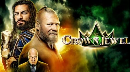 Roman Reigns takes on Brock Lesnar in a straight up singles match (WWE)