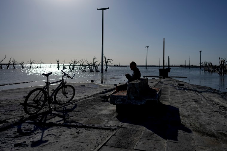 Villa Epecuen, Lago Epecuen, balneario de Argentina
