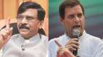 Sanjay Raut, Shiv Sena, Rahul Gandhi, Maha Vikas Aghadi, MVA, Congress, Delhi, Maharashtra, Maharashtra government, Maharashtra news, Indian express, Indian express news