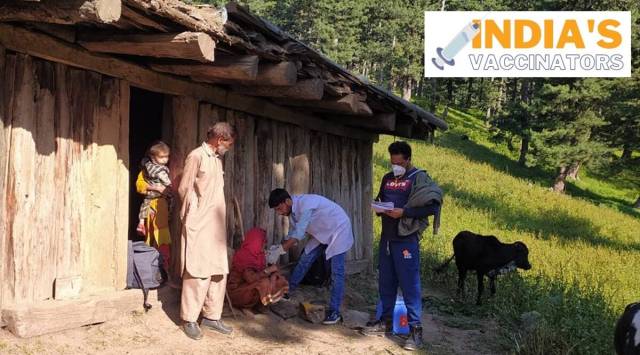 Walking through forests near the LoC in Kashmir's Baramulla, Ishfaq Shabir and his team would “sometimes wait till 9 pm for people to return from work". 