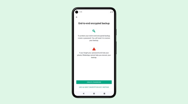 whatsapp, whatsapp end to end encrypted backups,