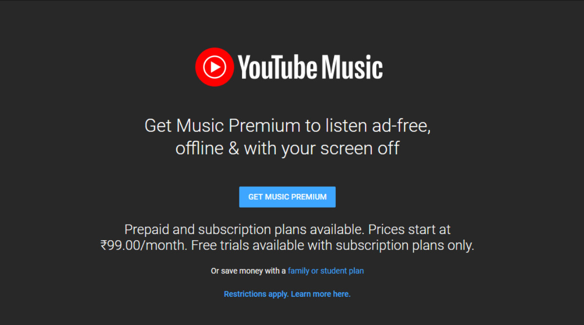 YouTube Music to go audio-only for non-premium users: All you need to know  | Technology News,The Indian Express
