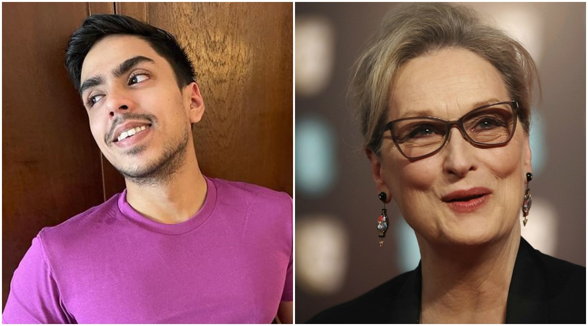 adarsh gourav with meryl streep