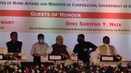 Amit Shah in goa, amit shah, goa polls, Goa BJP, National Forensic Sciences University Goa, NFSU Goa, Pramod Sawant, indian express