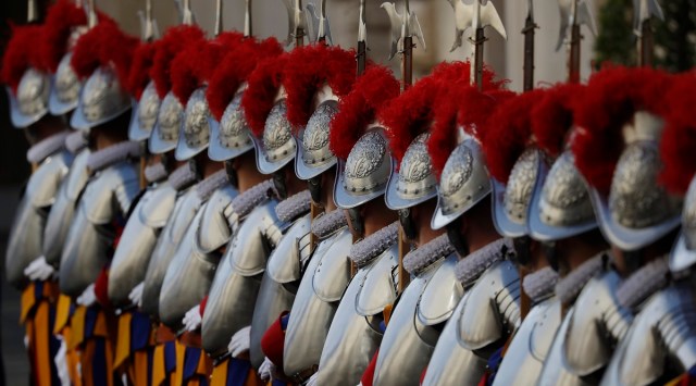 File image of Vatican Swiss Guards. (AP)