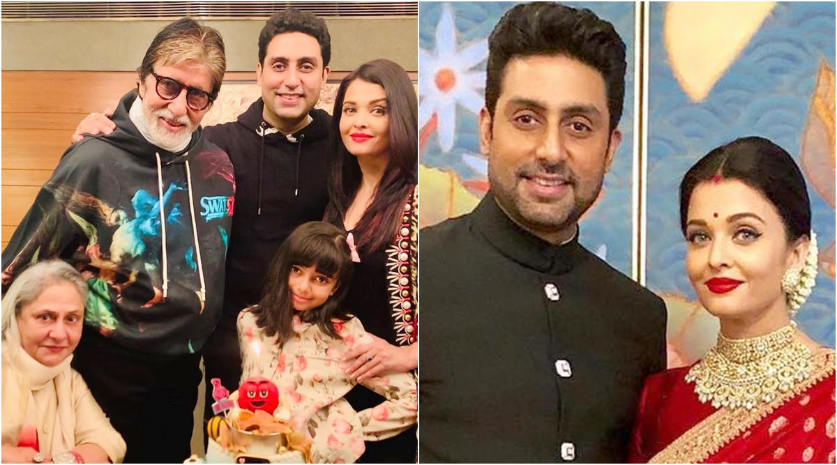 Aishwarya Rai gets a surprise from Abhishek Bachchan on Karwa Chauth,  Amitabh Bachchan gives glimpse of festivities at Jalsa | Entertainment  News,The Indian Express